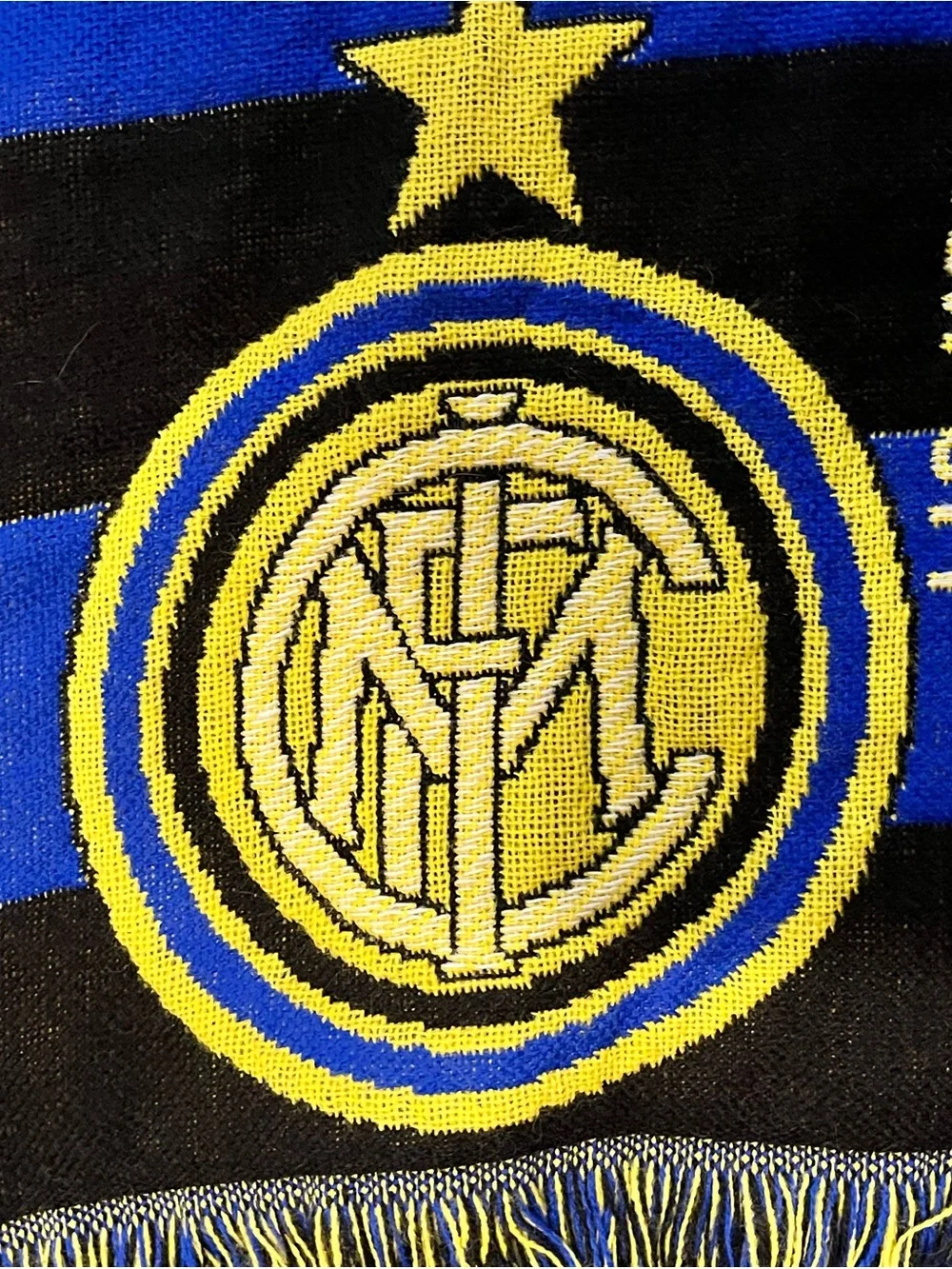 F.C. Internazionale Blue & Black Club Supporter Scarf